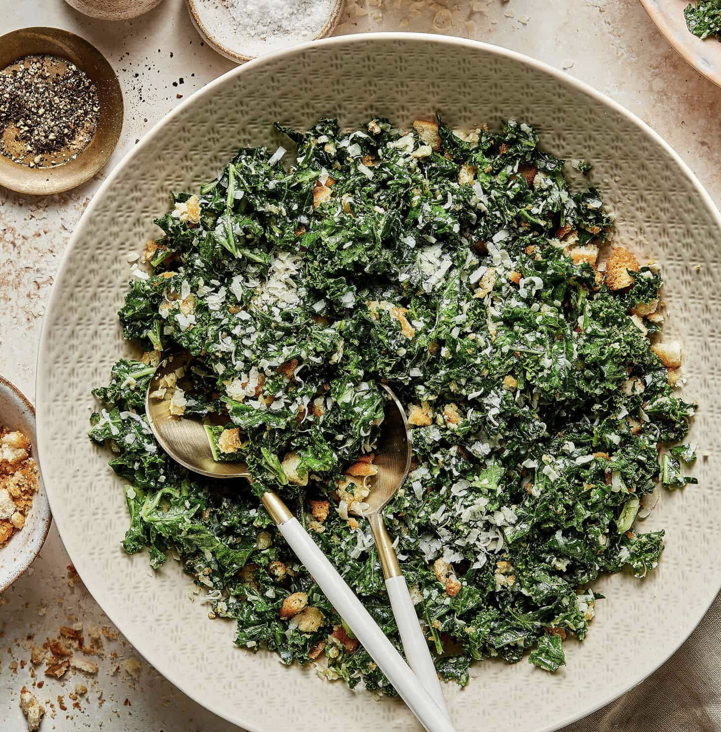 Lemon Parmesan Kale